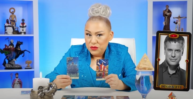 Lectura de cartas para Diego Bertie