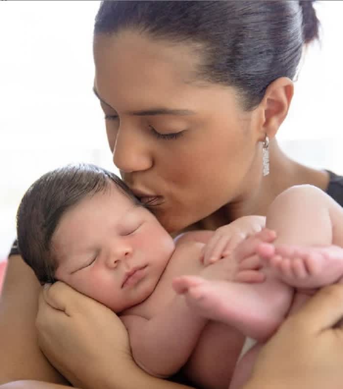 Francisca looks unrecognizable after pregnancy