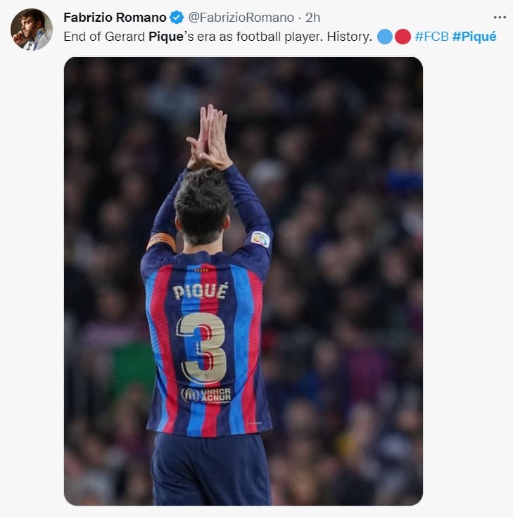Victoria del Barcelona en la despedida de Gerard Piqué