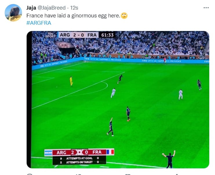 Final Argentina vs Francia: Arranca la segunda mitad