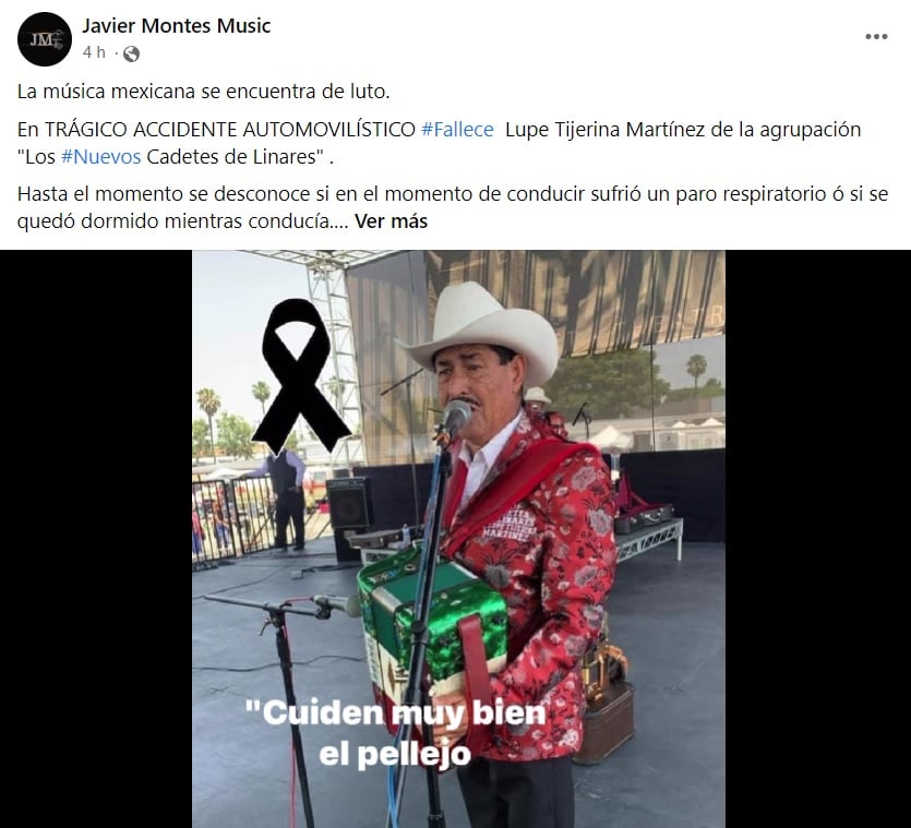 Lupe Tijerina Martínez no tenía relación con Los Cadetes de Linares