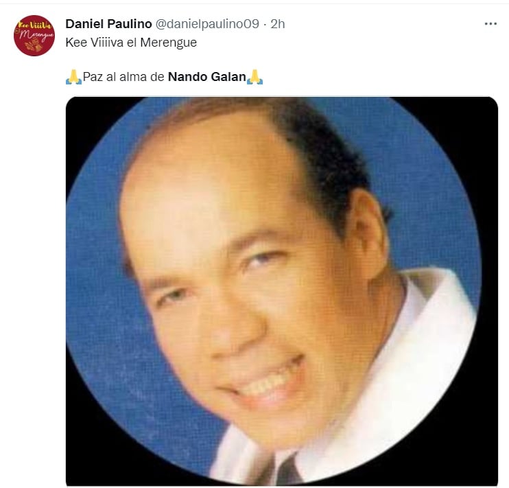 Lamentan la muerte de Nando Galán