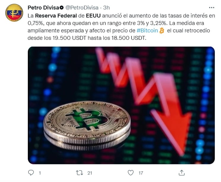 Esta medida "no traerá buenas noticias económicas para el corto plazo"