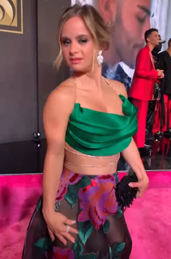 A pleasant surprise on the red carpet of Premio Lo Nuestro