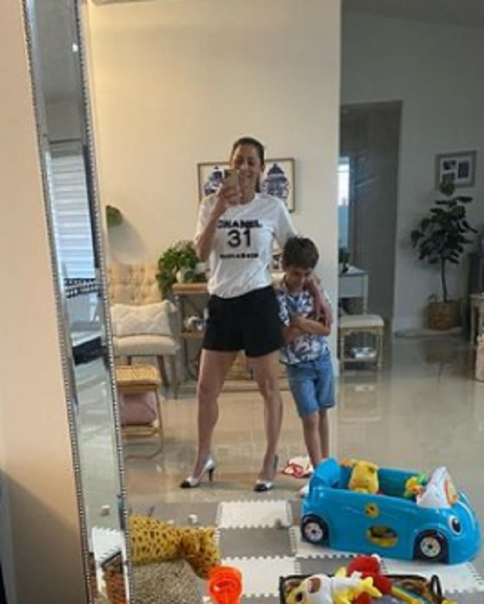 Lourdes Stephen vivió un momento de pánico junto a su hijo