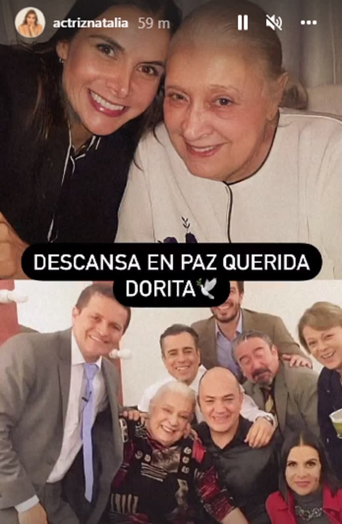 "Rest in peace, dear Dorita."