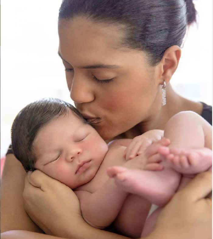 Francisca Lachapel's baby is the subject of controversy