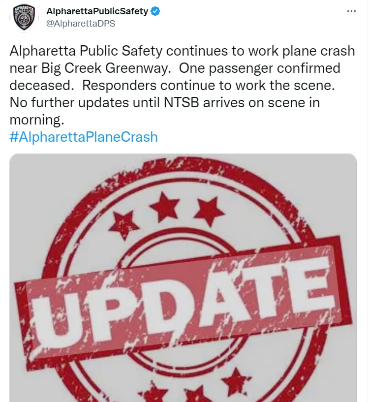 Accidente avioneta Alpharetta: ¿A dónde se dirigía la aeronave?