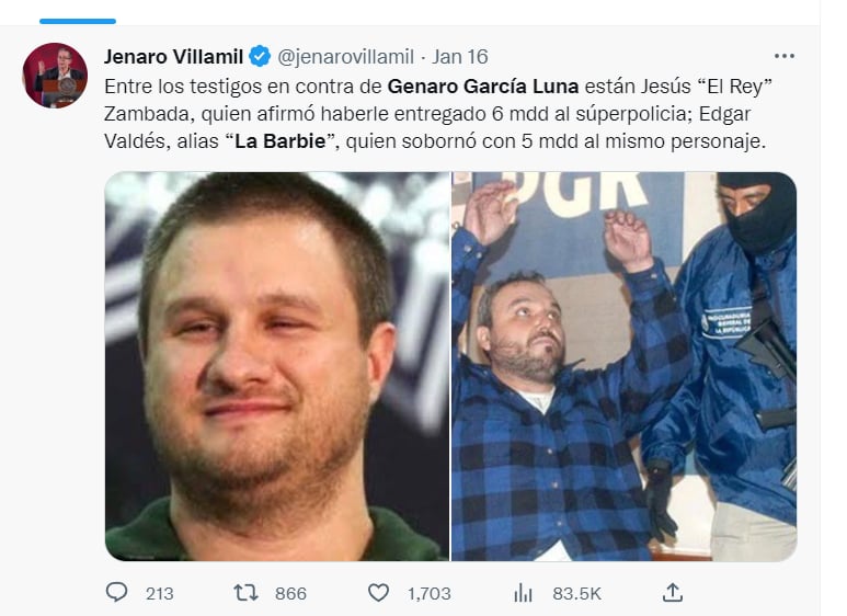 ASEGURAN TESTIMONIO DE LA BARBIE