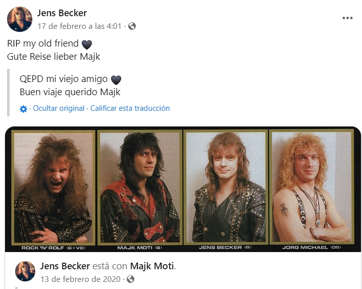 DESPIDEN AL GUITARRIST DE RUNNING WILD