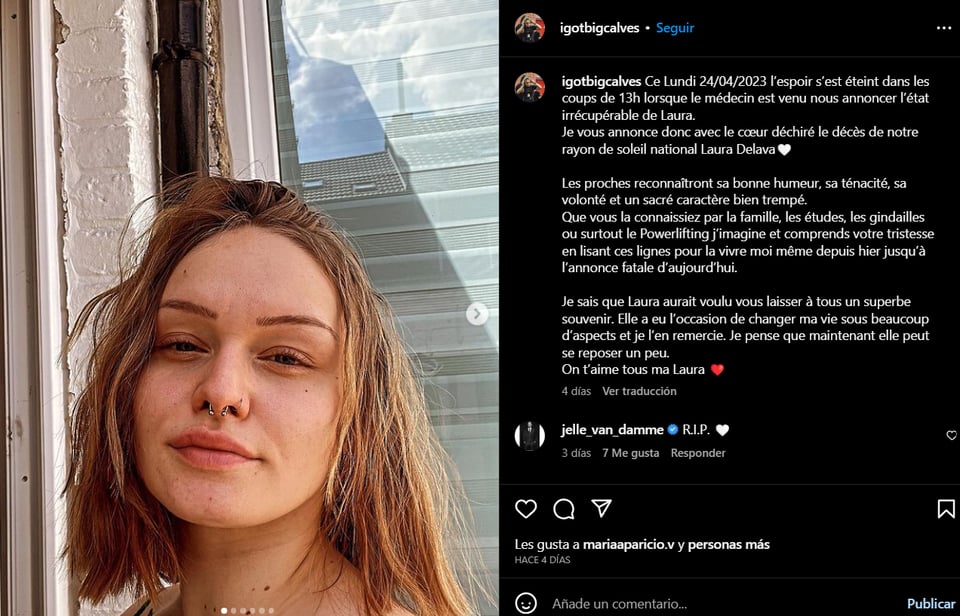 LAURA DELAVA DIED AT AGE 18