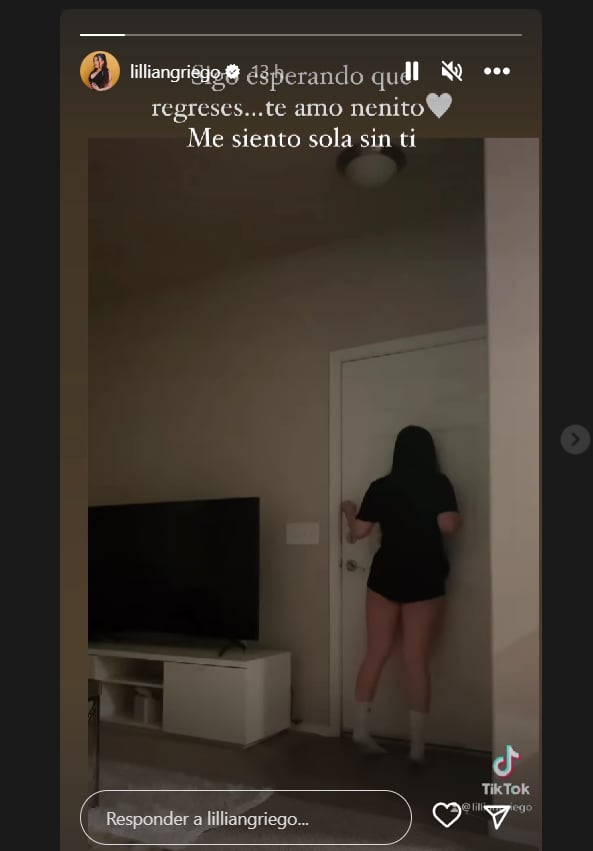 "ME SIENTO SOLA SIN TI"