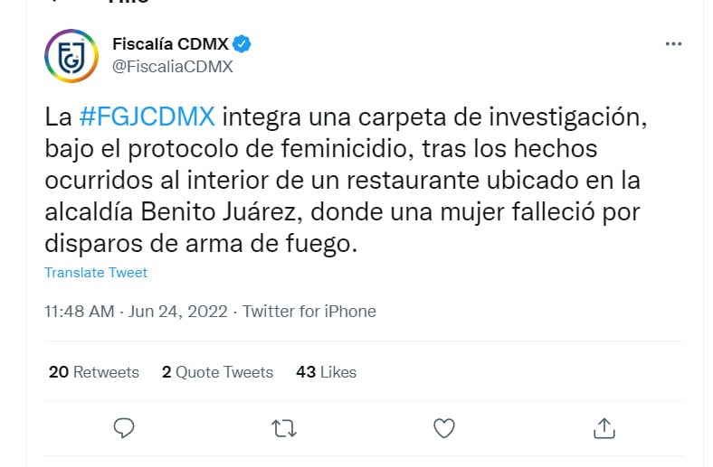 ¿La policía que detalles dio a conocer?