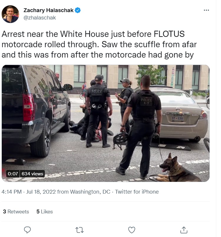 ALERTA EN CASA BLANCA