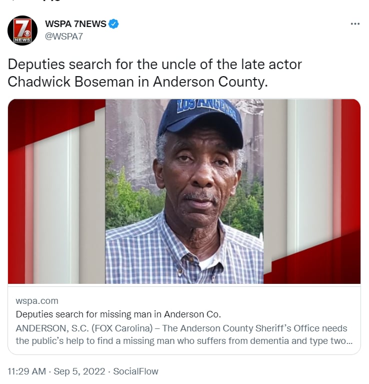 Chadwick Boseman tío: ¿Qué se conoce del hombre?