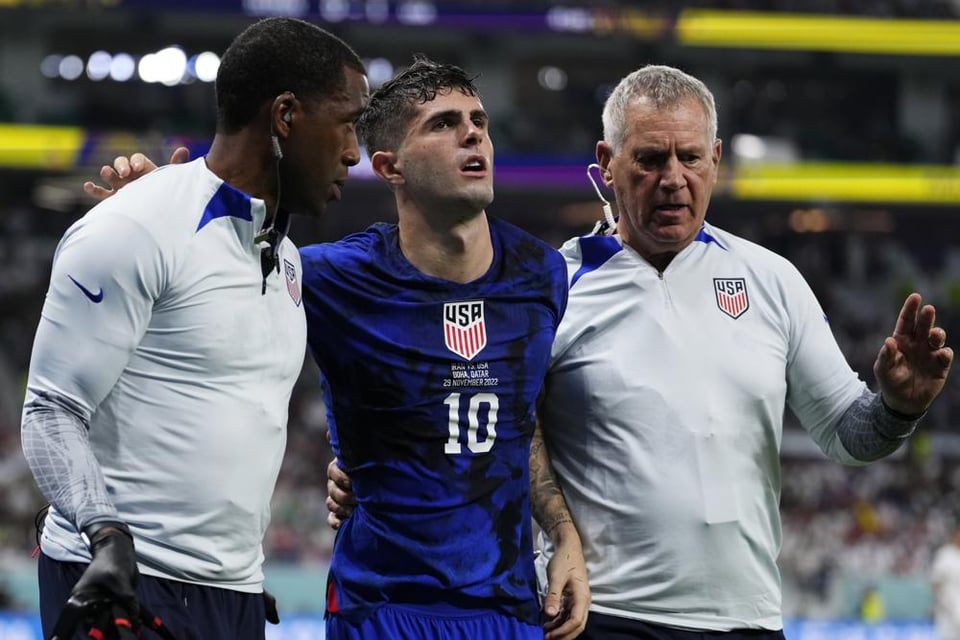 Se llevan a Pulisic al hospital