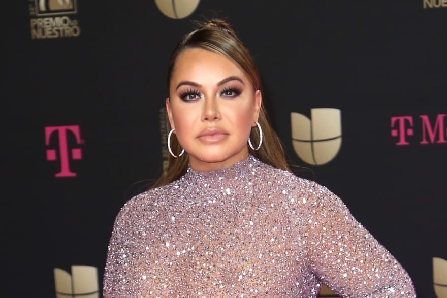 Chiquis hits with a giant bow