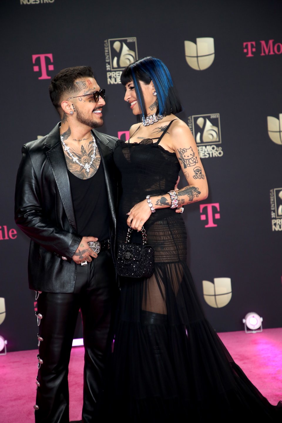 Christian Nodal y Cazzu bebé