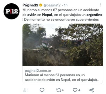 Identifican hispano accidente