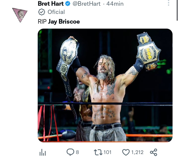Muere luchador Jay Briscoe
