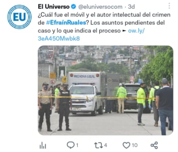 Se cree que la escena del asesinato fue manipulada