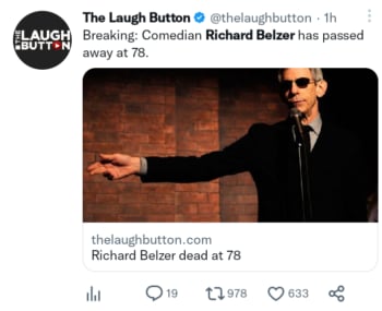 Muere actor Richard Belzer
