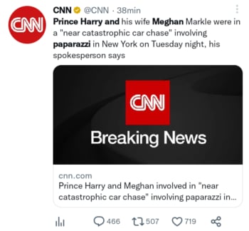 Príncipe Harry Meghan persecución