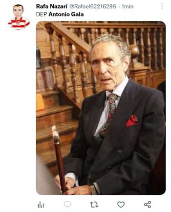 Muere escritor Antonio Gala