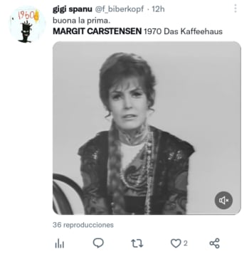 Muere actriz Margit Carstensen