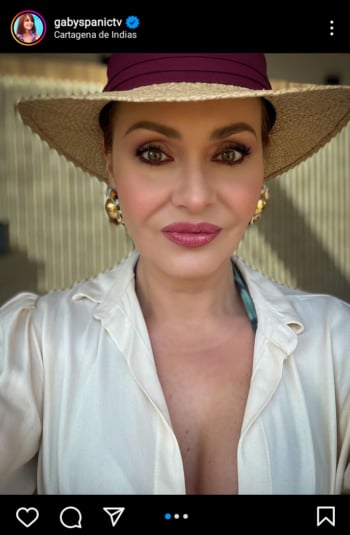 Gaby Spanic presume cuerpazo