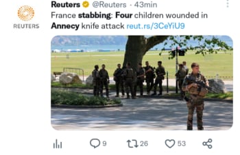 Ataque cuchillo niños heridos