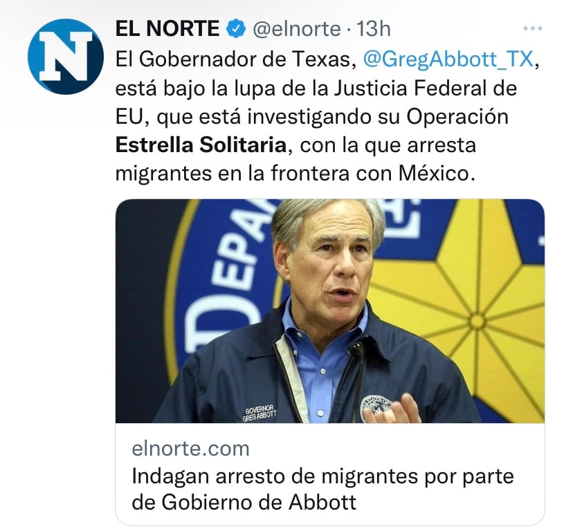 LO ÚLTIMO: Investigan violaciones a derechos en Texas