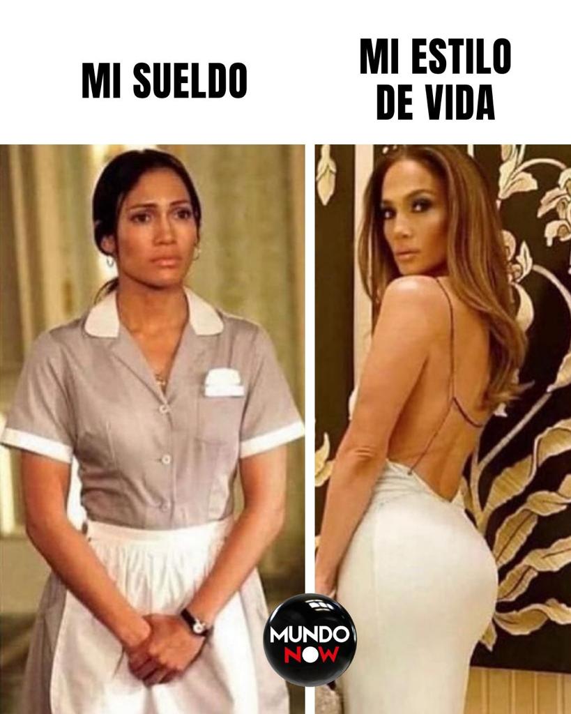 sueldo, JLO, Jennifer López, vestido, maid 