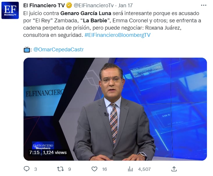 ¿Se presentará en juicio?