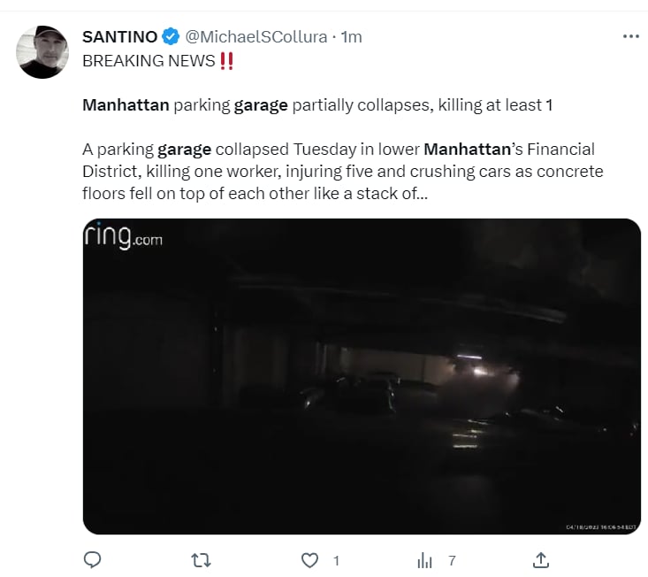 ¿Qué pasó en el edificio?