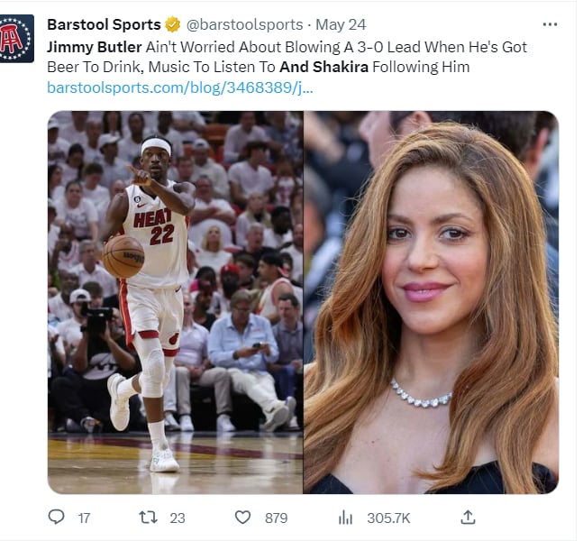 SHAKIRA, ARE YOU PREMIERING ROMANCE?