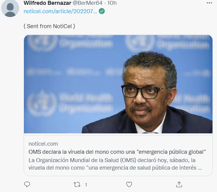 ¿UNA ALERTA MÁXIMA?