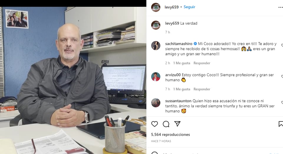 Coco Levy rompe el silencio