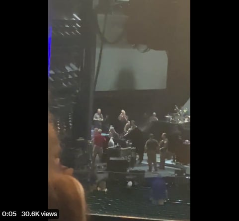 Carlos Santana colapsó: Pudo reaccionar