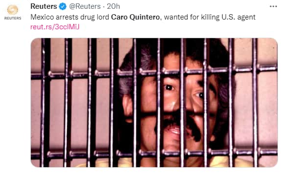 ¡La detención de Rafael Caro Quintero!