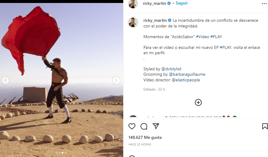 Ricky Martin reappears: A new controversy comes into his life