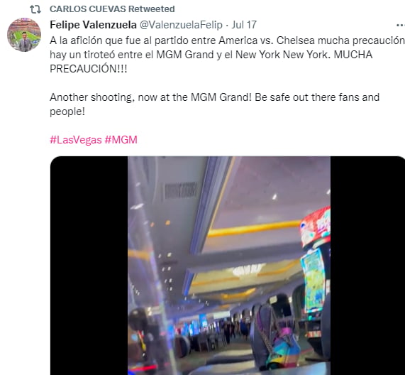 ¿Qué pasó en Las Vegas?