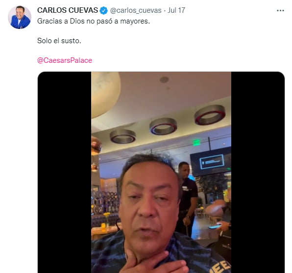 Esposa Carlos Cuevas Herida: Departamento de policía aclara las dudas