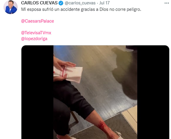 Carlos Cuevas aseguró que fue un tiroteo