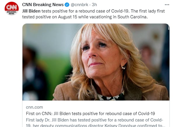 Jill Biden positivo covid: ¿Cómo está el presidente?