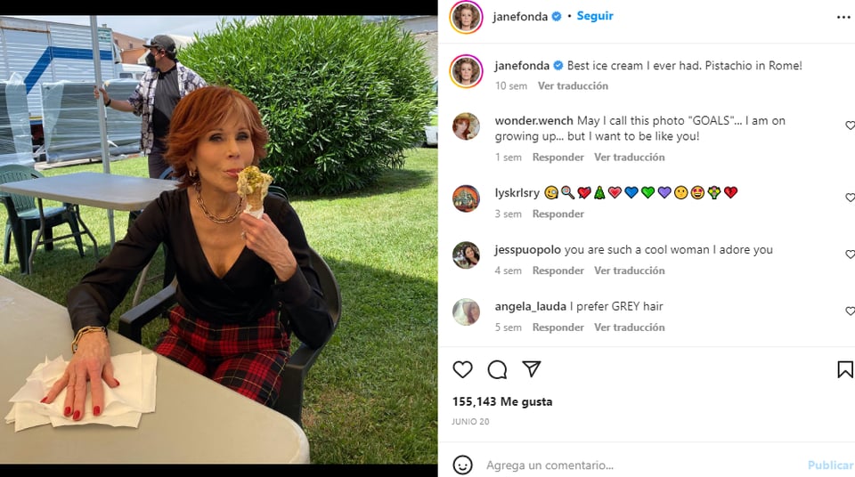 Jane Fonda diagnosticada cáncer: No dejará que la enfermedad afecte con su agenda