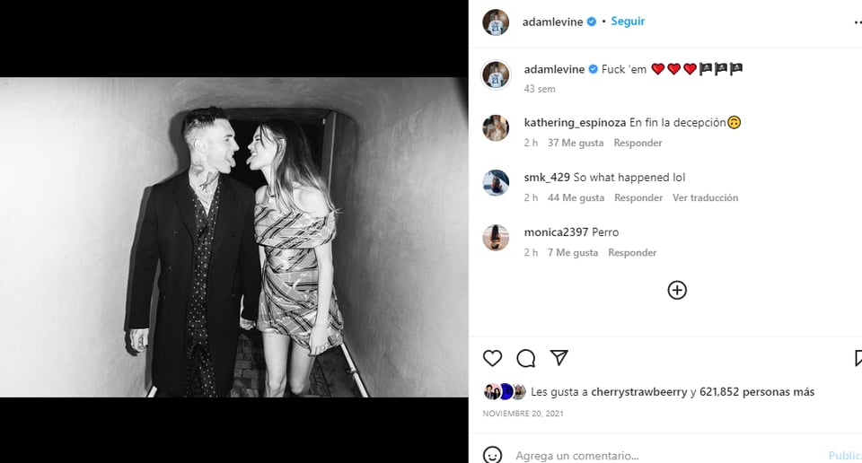 ¡Adam Levine es acusado de ser infiel!