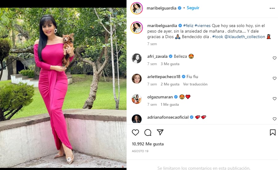 Maribel Guardia de luto: Recibe apoyo de sus seguidores