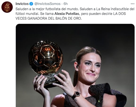 Karim Benzema Alexia Putellas: Una gala que quedará en la historia