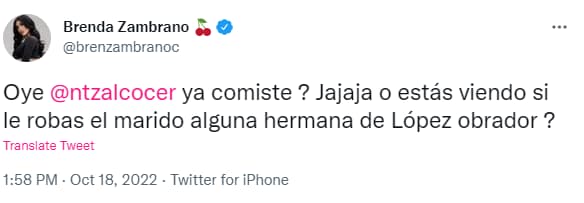 La llaman robamaridos